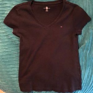 BOGO Tommy Hilfger V neck Tee Black